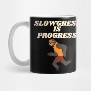 Running Sloth - Slowgress is Progress Mug